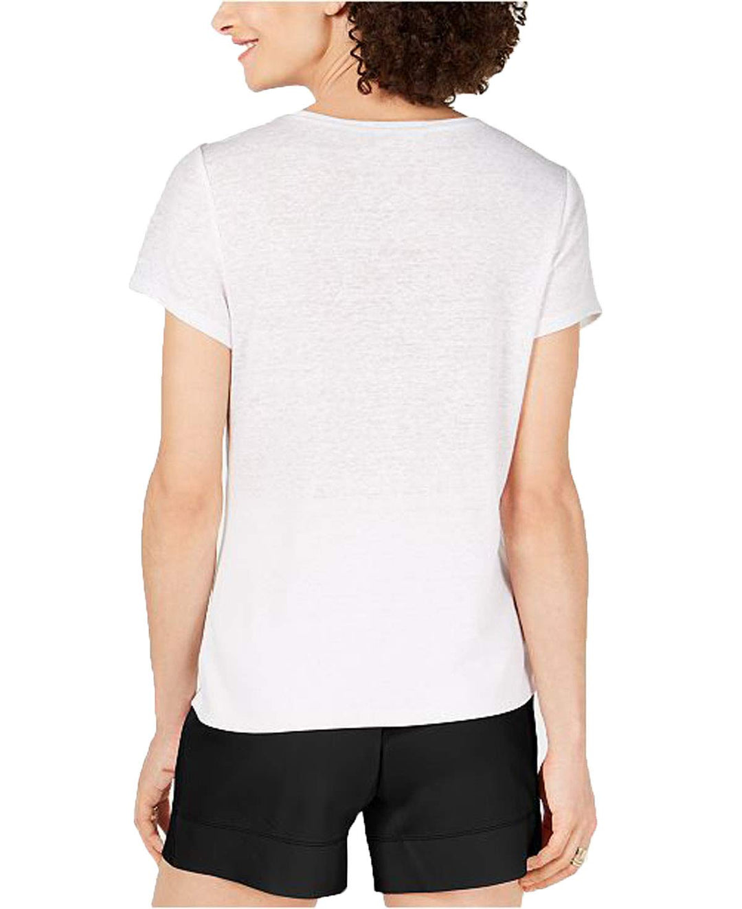 INC Sequin Stitch T-Shirt