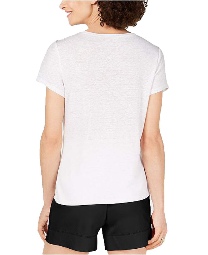 INC Sequin Stitch T-Shirt