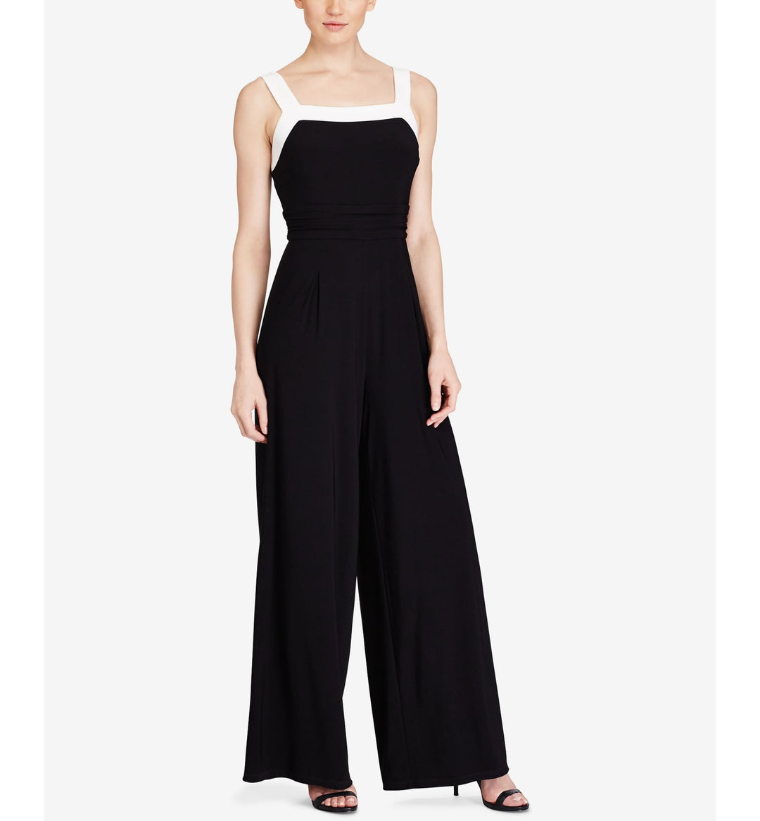 American Living Two Tone Jersey Jumpsuit
