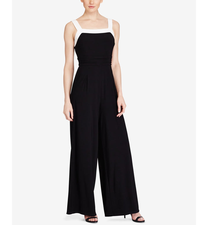 American Living Two Tone Jersey Jumpsuit