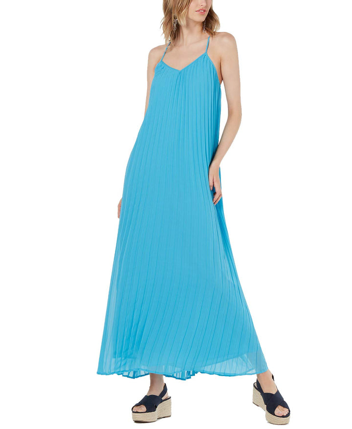 Pleated Maxi Dress