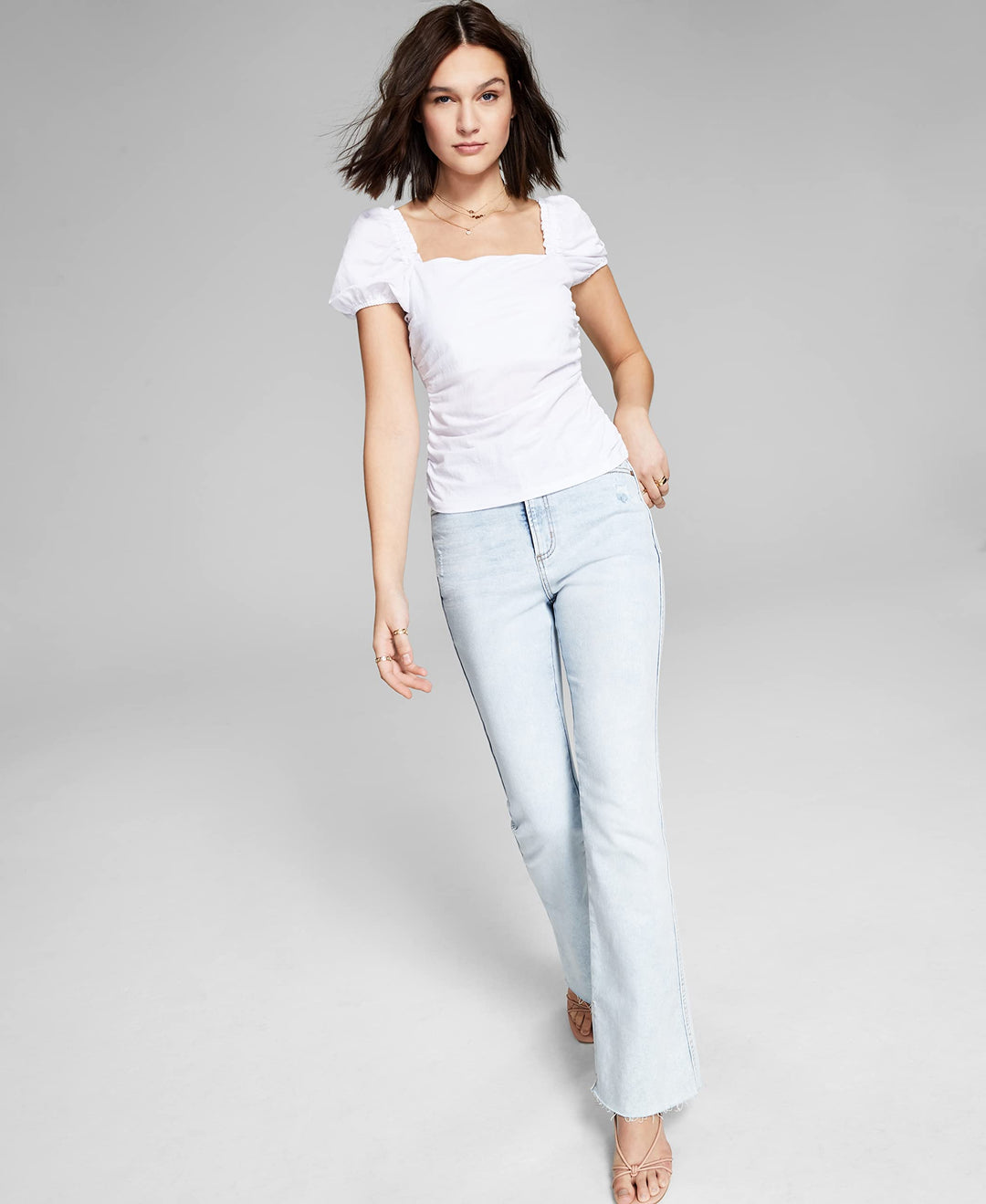 Now This Puff Sleeve Top