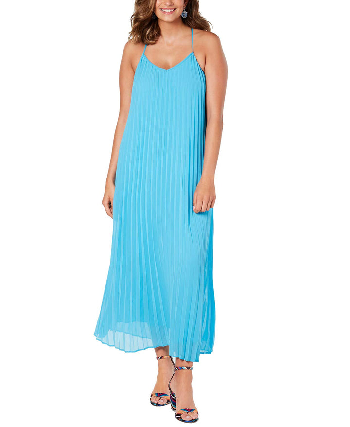 Pleated Maxi Dress