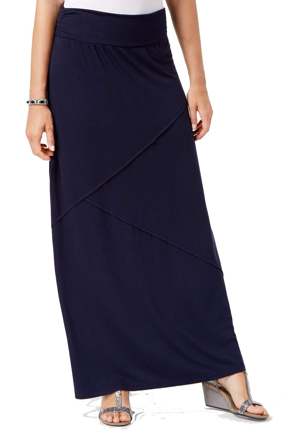 Petite Pieced Maxi Skirt