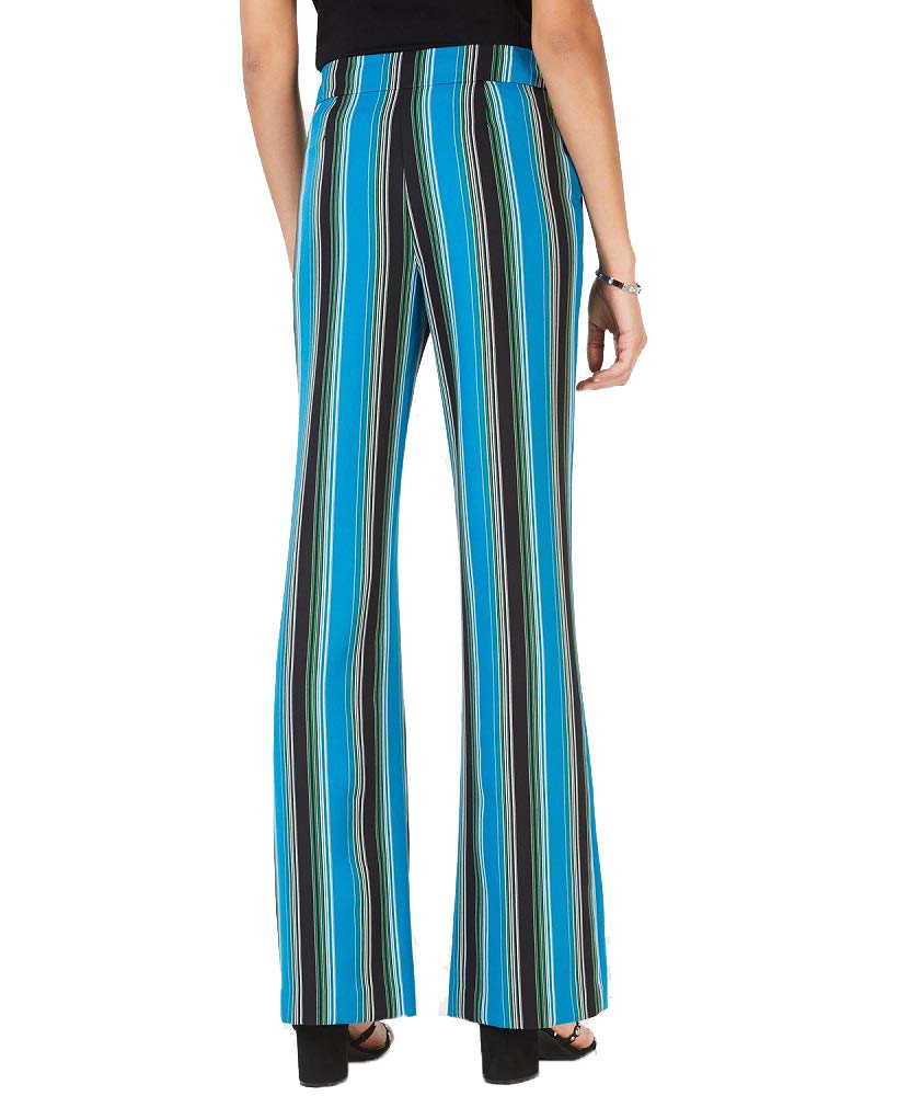 I.N.C. Striped Wide-Leg Pants