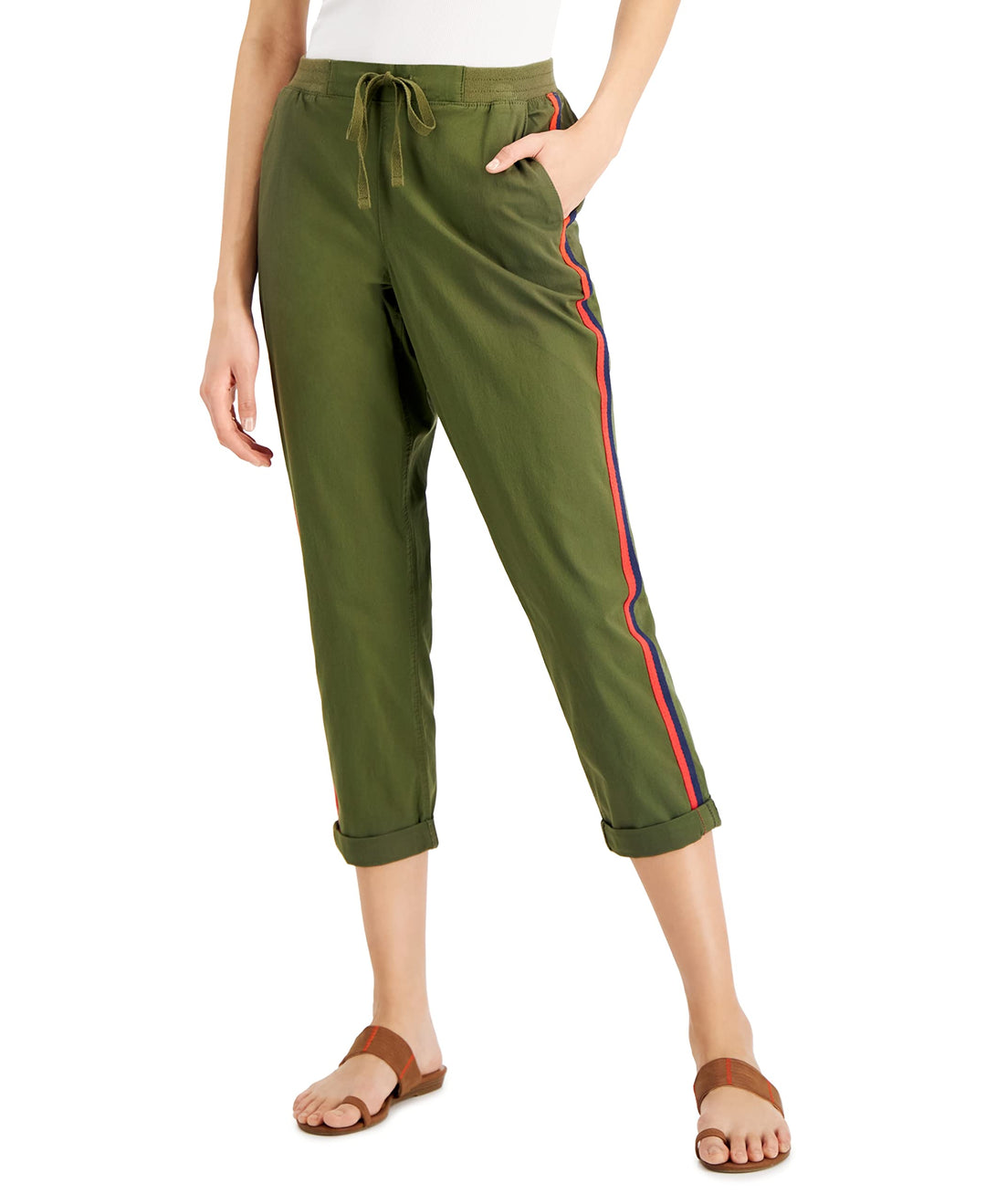 Women's Pull On Cuffed Pants