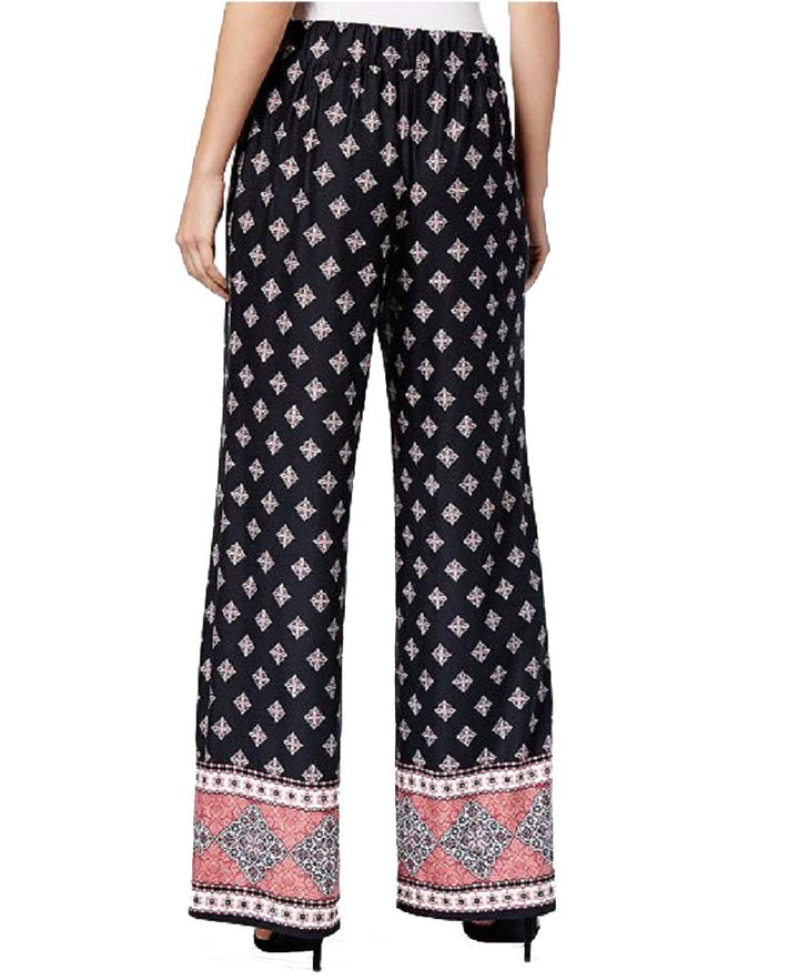 NY Collection Petite Printed Soft Pants