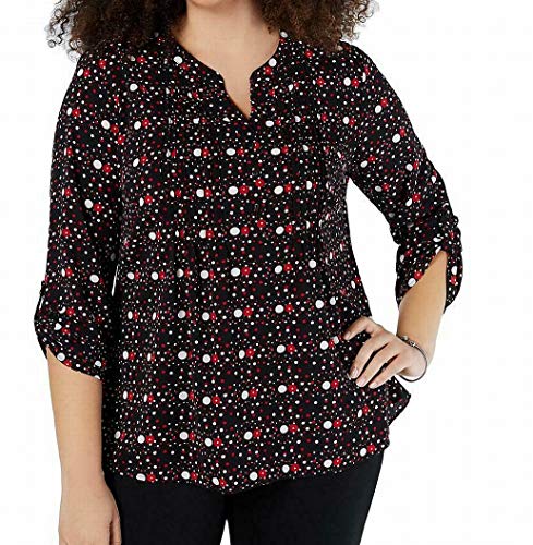 NY Collection Plus Size Printed Shirt