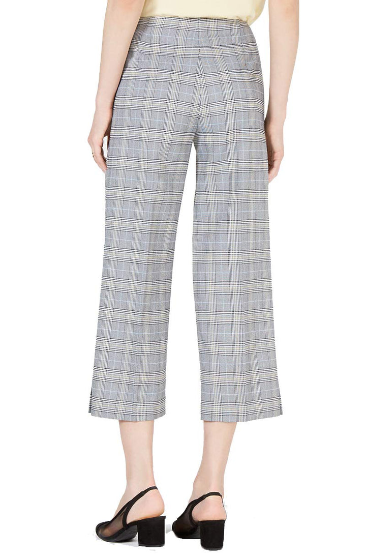 Bar III Plaid Wide Leg Pants
