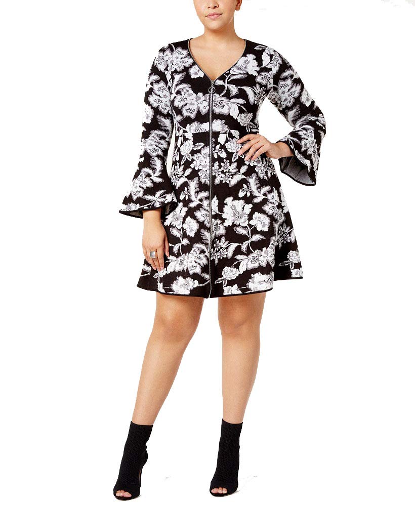 Plus Size Fit Flare Sweater Dress