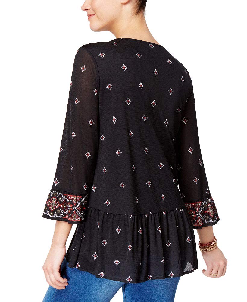 Beaded Embroidered Top
