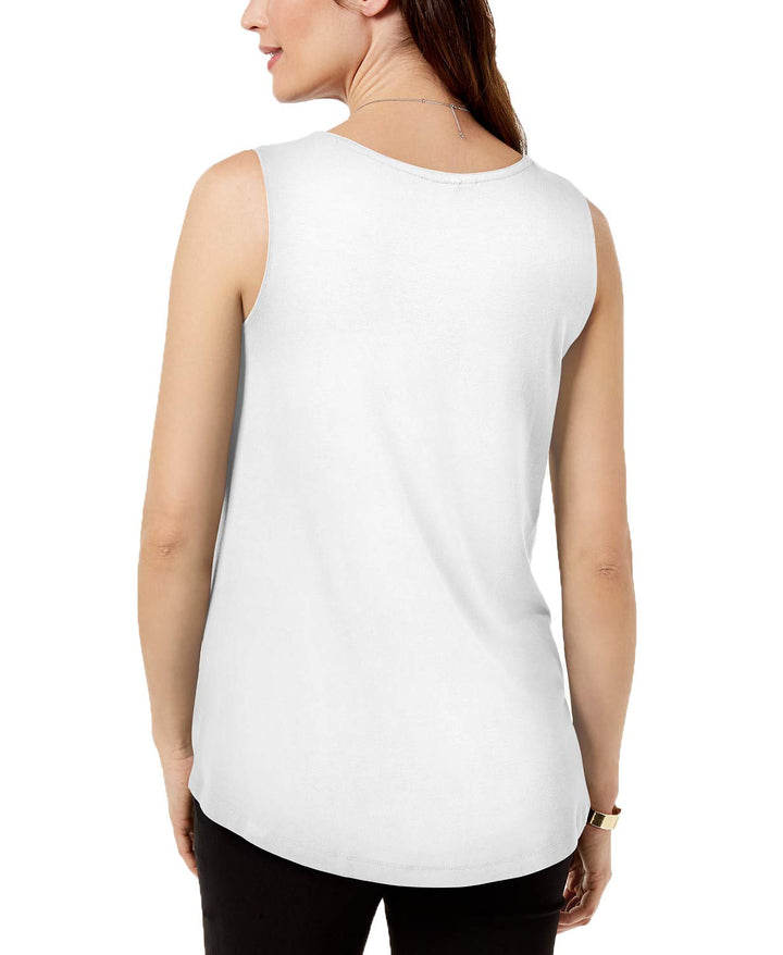 Petite Scoop-Neck Tank Top