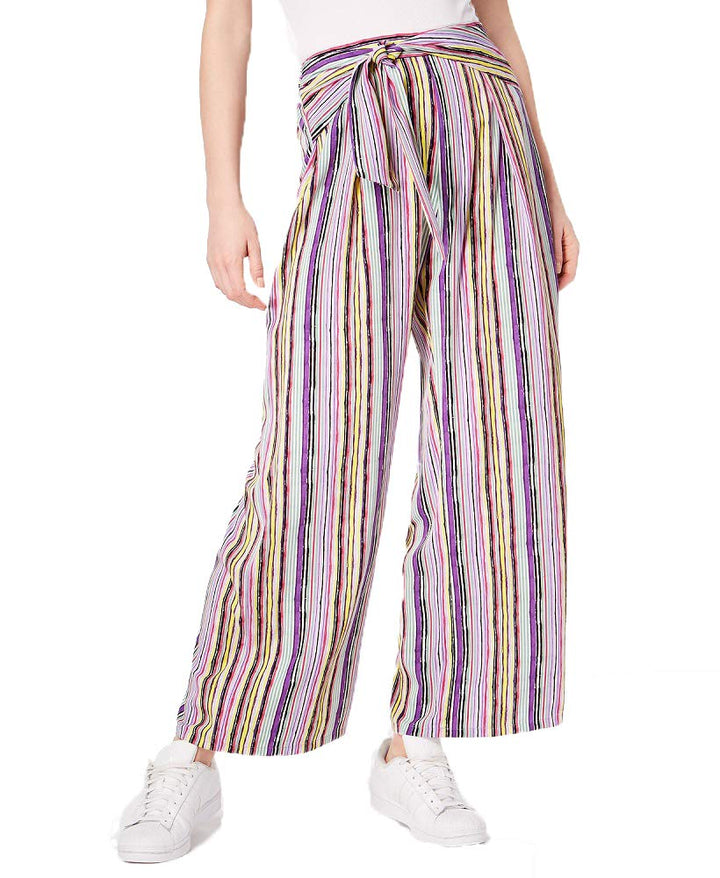 Bar III Striped Pull On Pants
