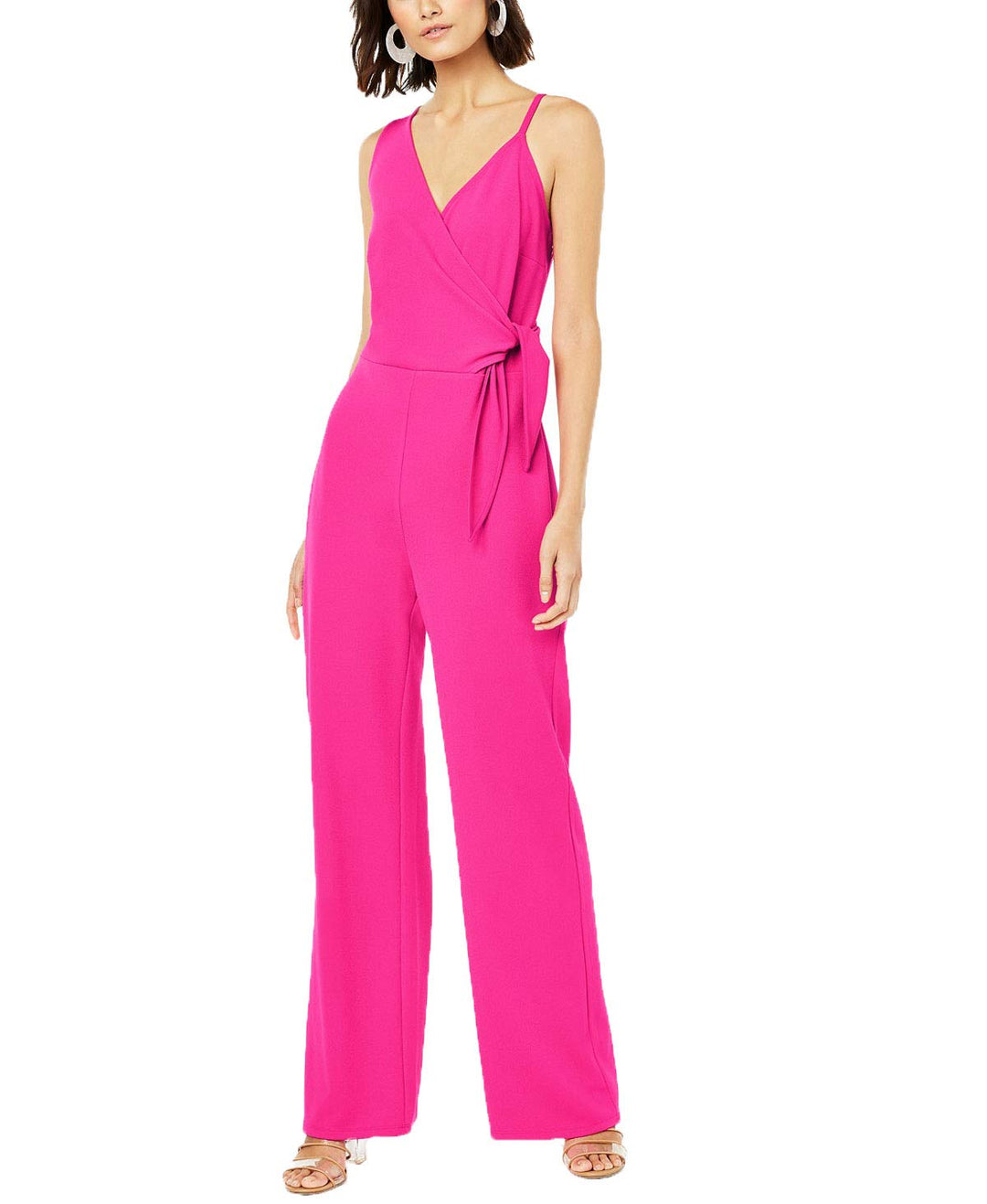 Bar III Tie Bodice Jumpsuit