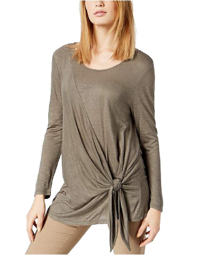 Tie Front Top