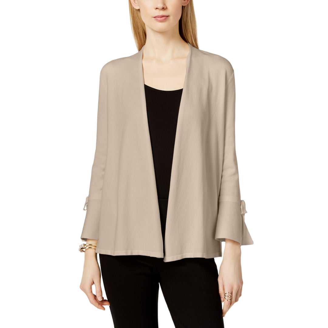 Petite Tie-Sleeve Cardigan