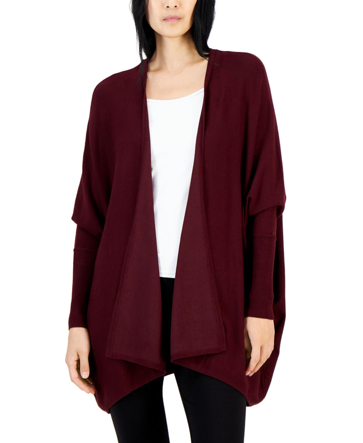 Alfani Womens Poncho Cardigan Sweater