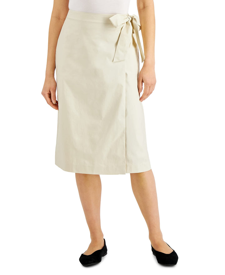 Alfani Tie Faux Wrap Skirt