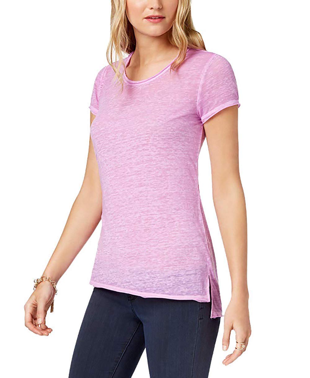 Crew Neck High Low T-Shirt