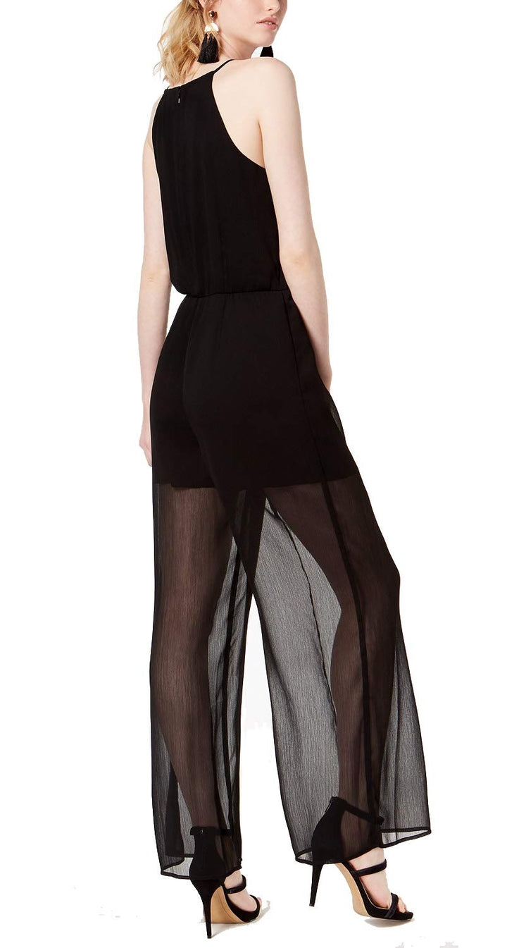 Keyhole Halter Jumpsuit