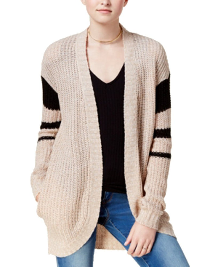 Juniors' Open-Front Cardigan