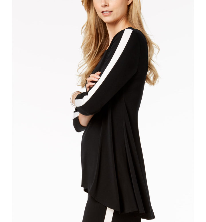 Varsity-Stripe Swing Top