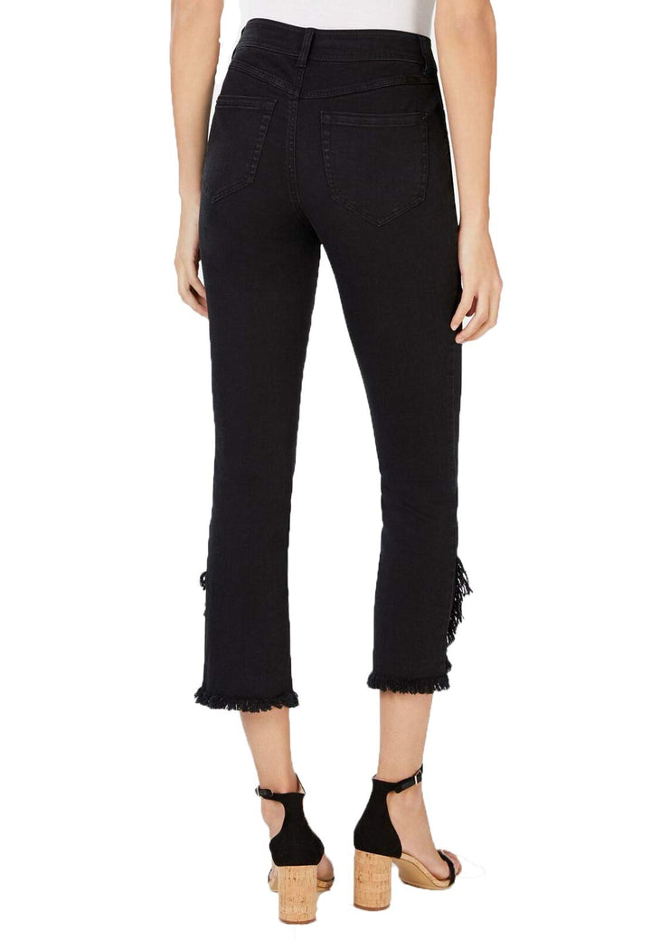 INC Curvy Cropped Tulip-Hem Skinny Jeans