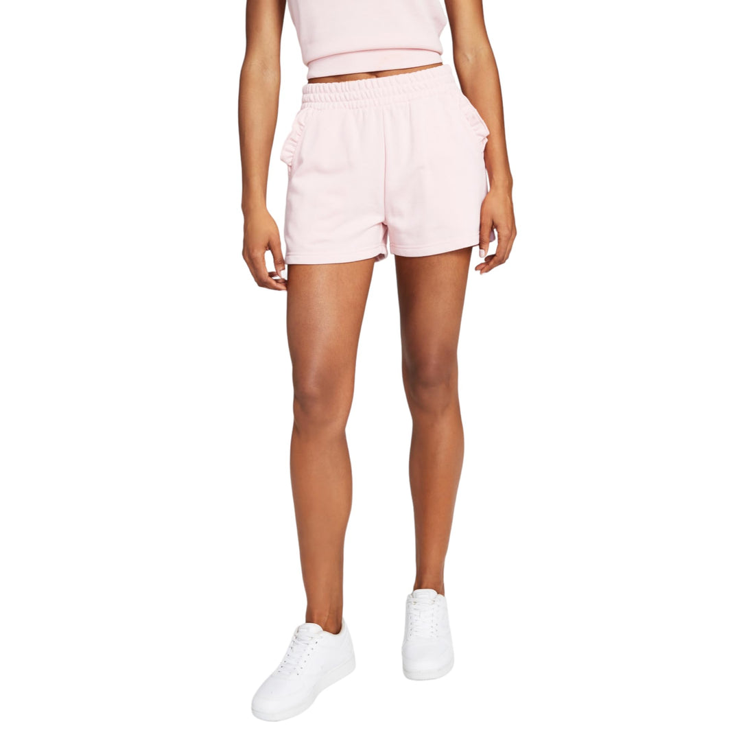 Now This Womens Ruffle Trimmed Shorts