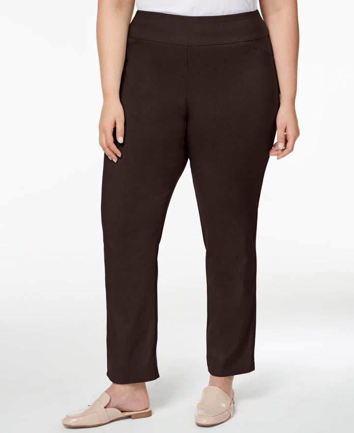Plus Size Cambridge Tummy-Control Pull-On Pants