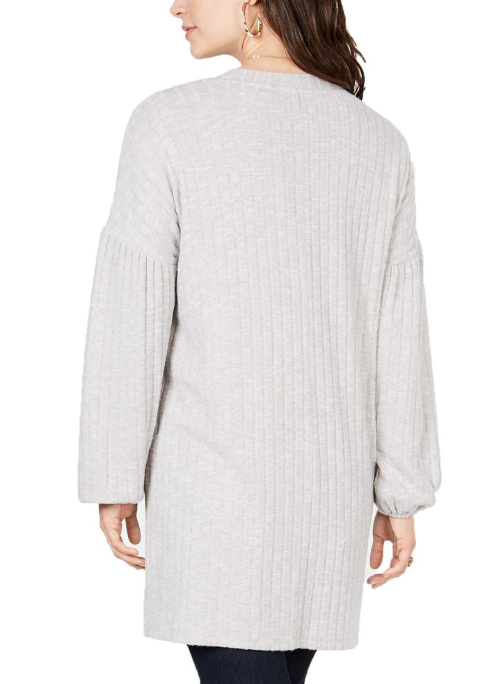 Style & Co Bishop Sleeve Open Front Cardigan