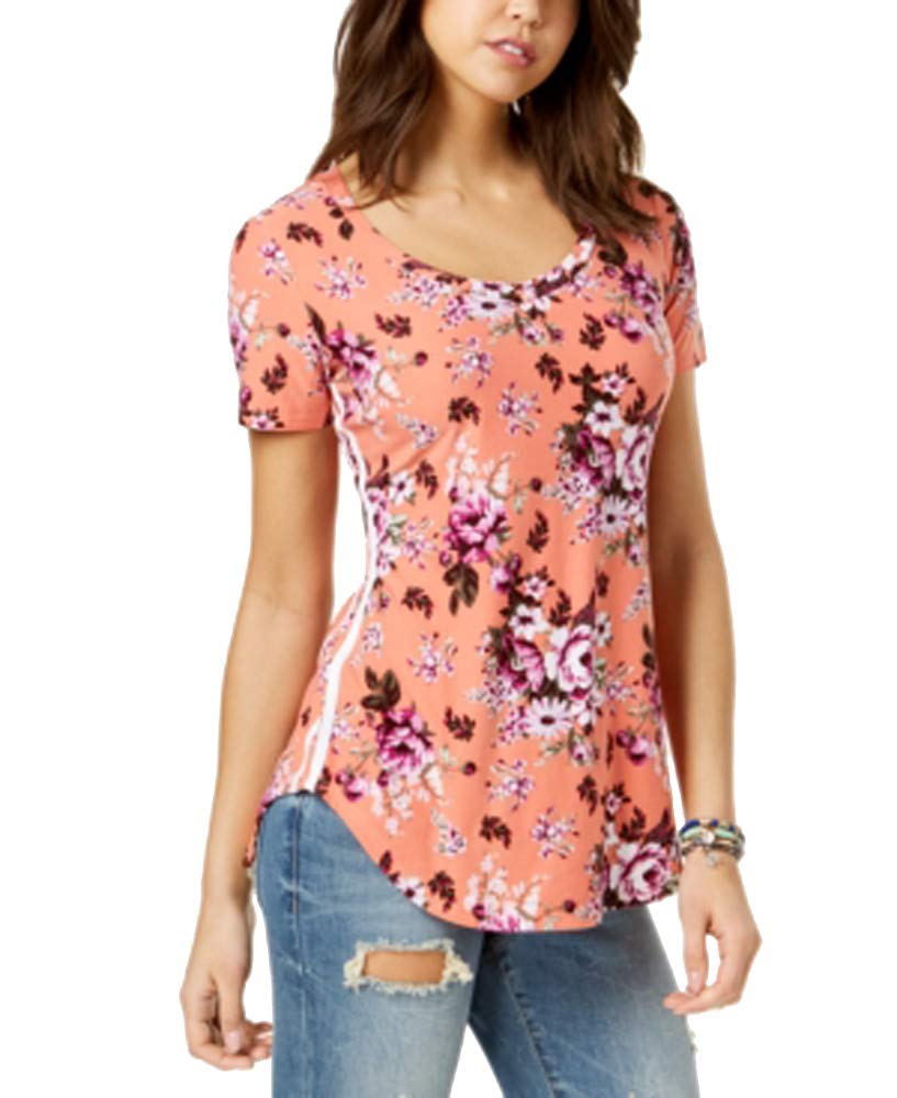 Ultra Flirt Juniors Side Stripe Tunic T-Shirt