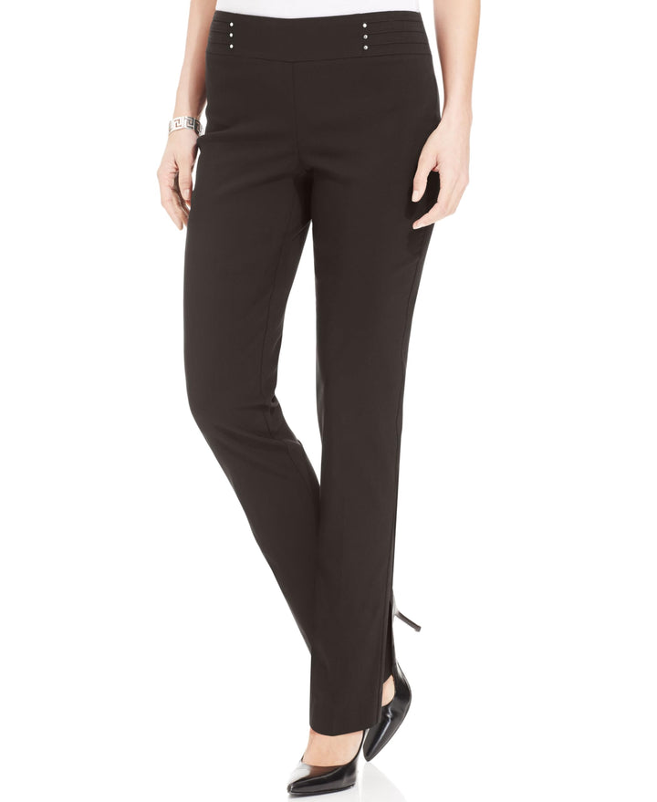 Studded Pull-On Pants, Petite & Petite Short