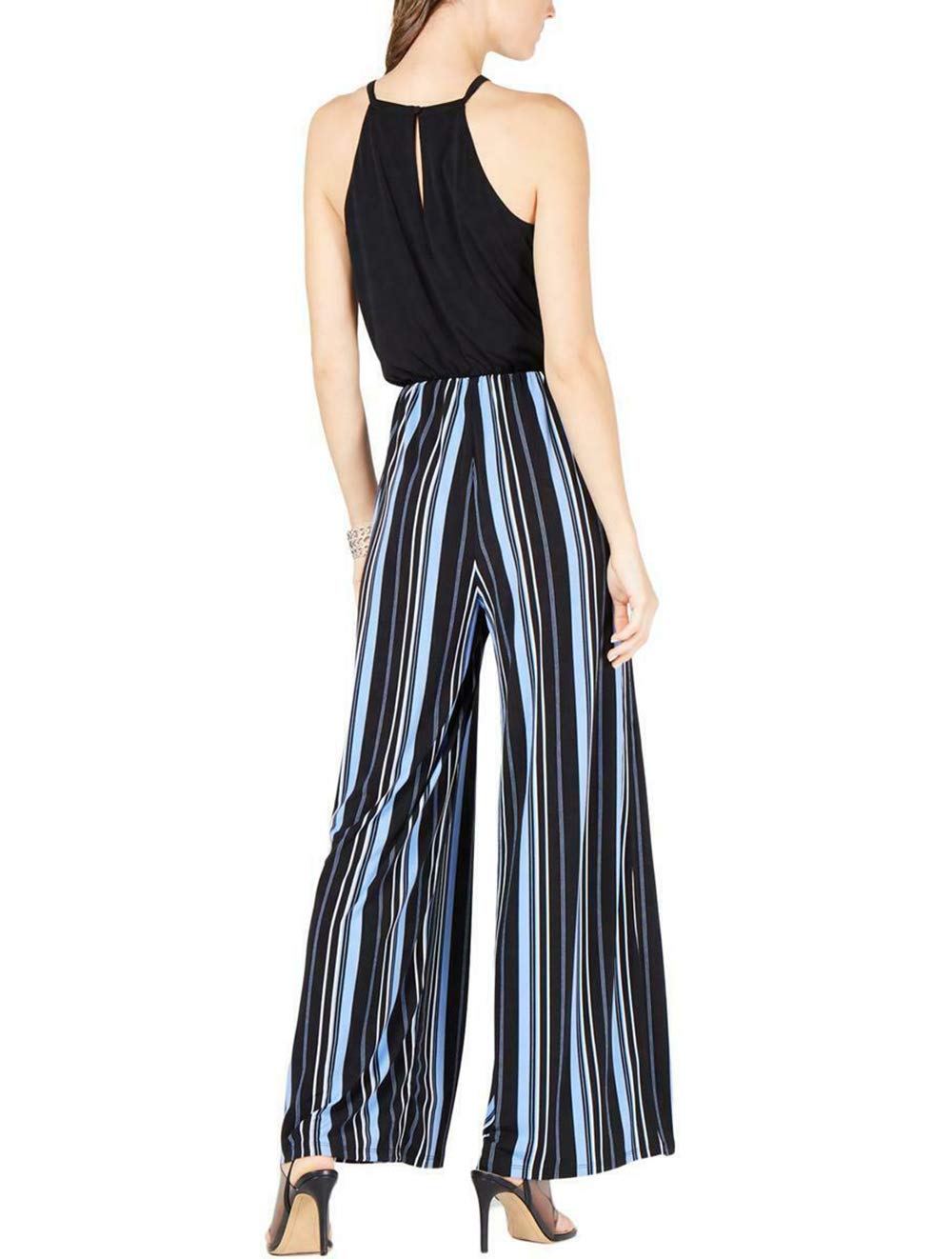 Striped Wide Leg Jumpsuit