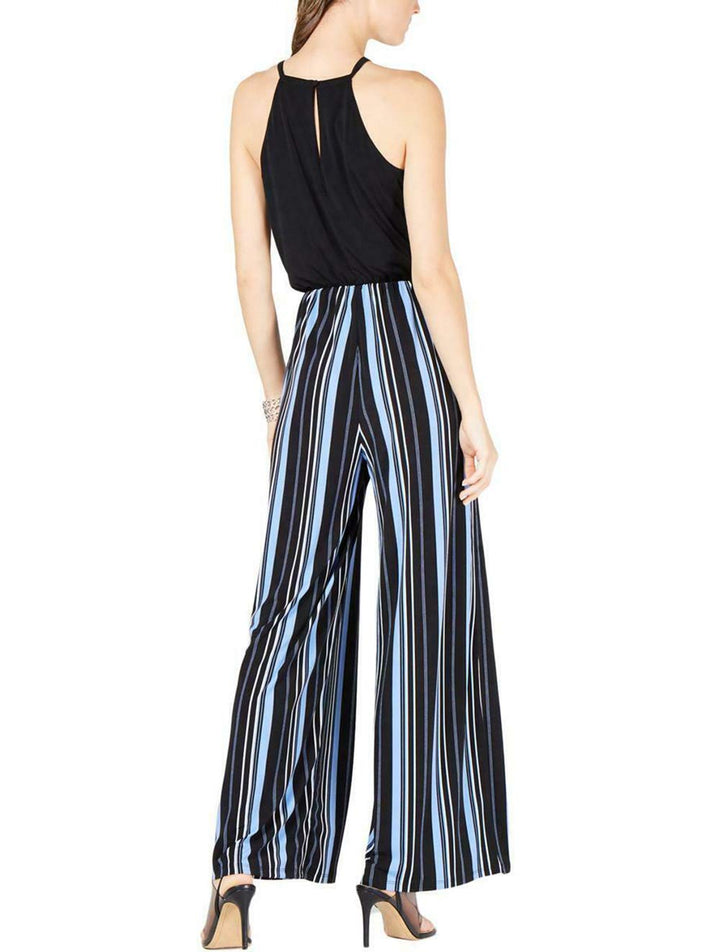 Striped Wide Leg Jumpsuit
