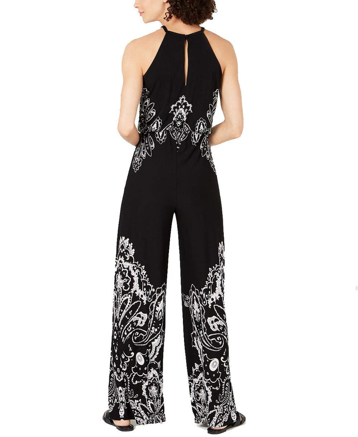 International Concepts INC INC Keyhole Halter Jumpsuit (Placed Pasley, L)