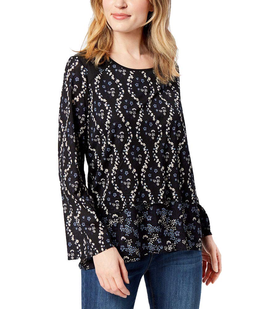 Style & Co Bell Sleeve Top