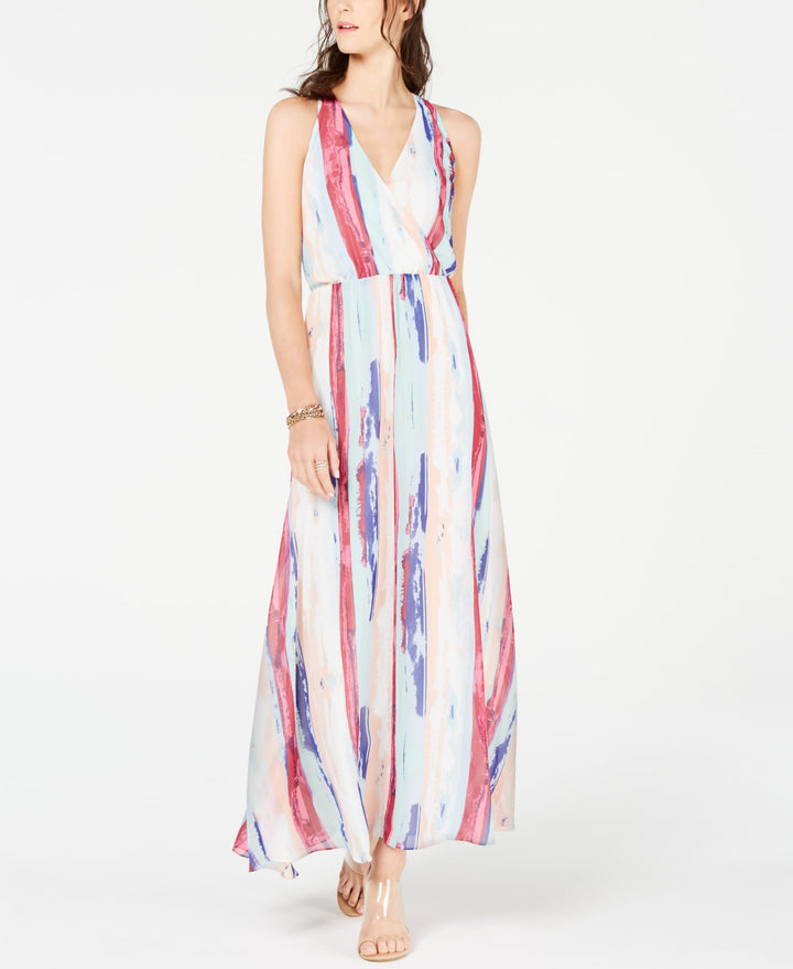 Petite Rainbow Maxi Dress
