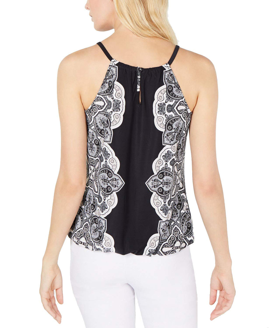 Embellished Halter Top