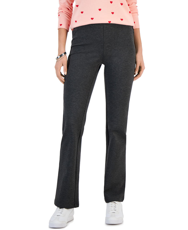 Style & Co Womens Ponte Knit Boot Cut Pants