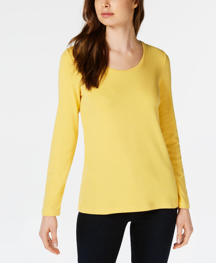 Maison Jules Scoop Neck Top
