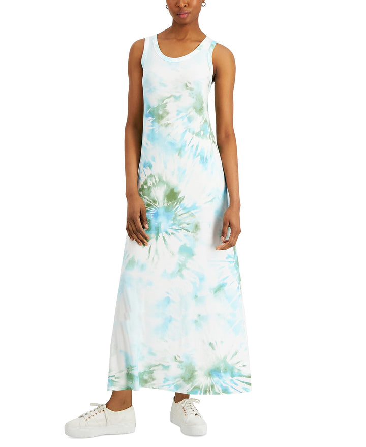 Style & Co Petite Tie Dye Maxi Dress