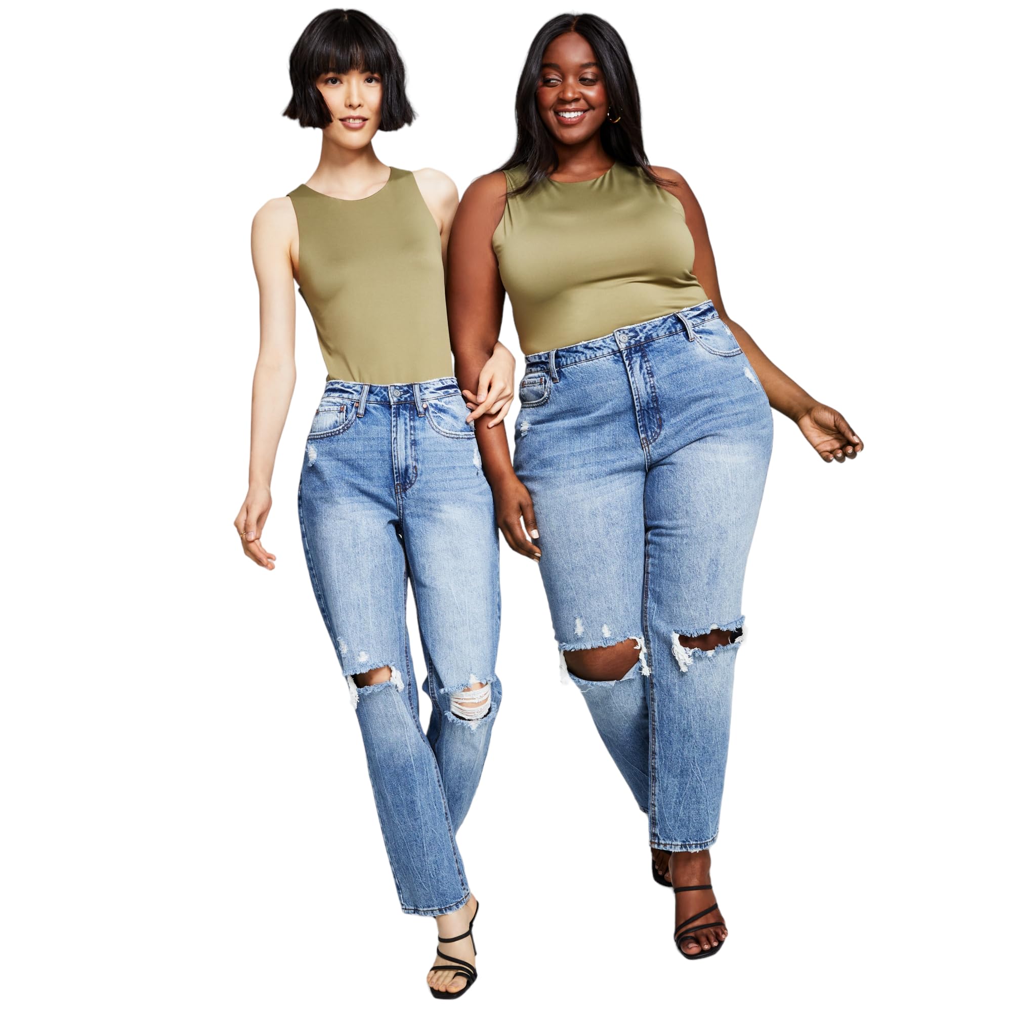 Now This Womens High Neck Bodysuit