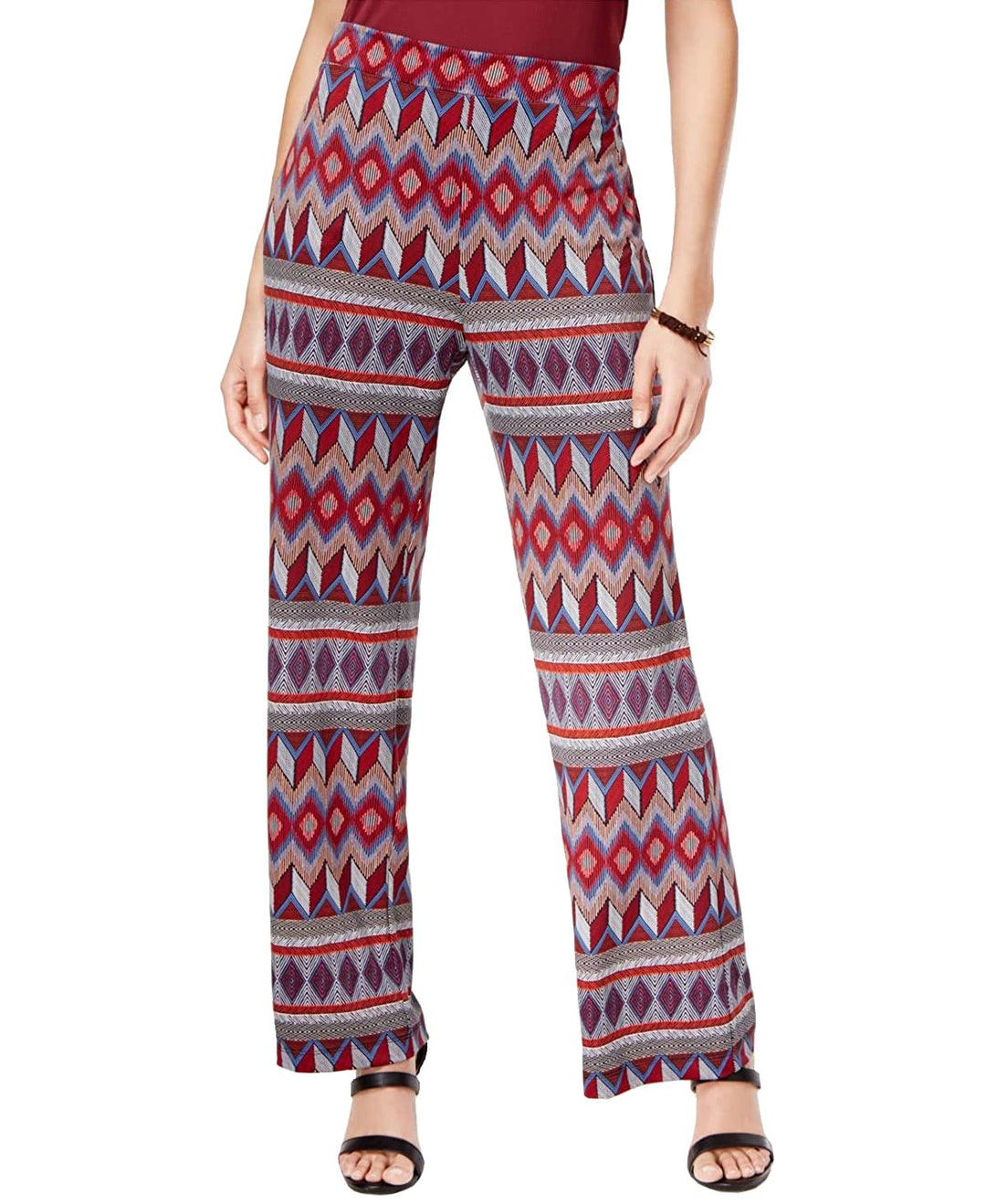 NY Collection Printed Soft Pants