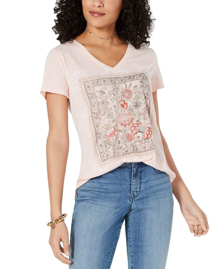Petite Graphic-Print T-Shirt