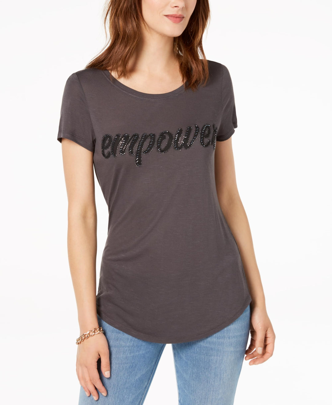 Embellished Graphic T-Shirt