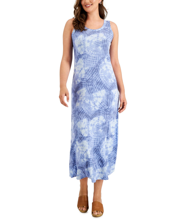 Style & Co Petite Tie Dye Maxi Dress