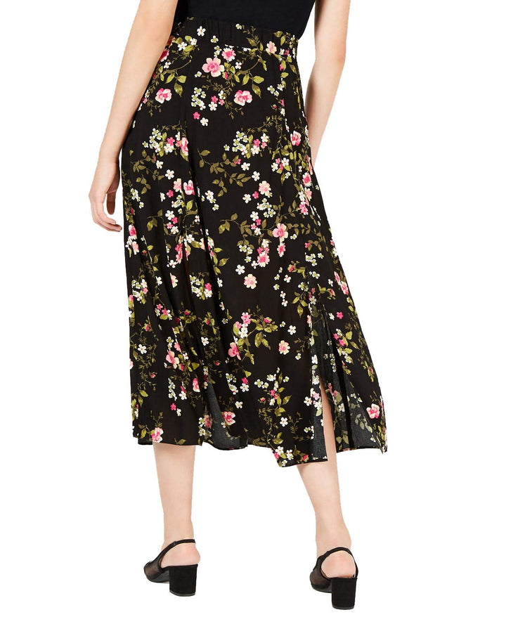 Printed Midi Skirt