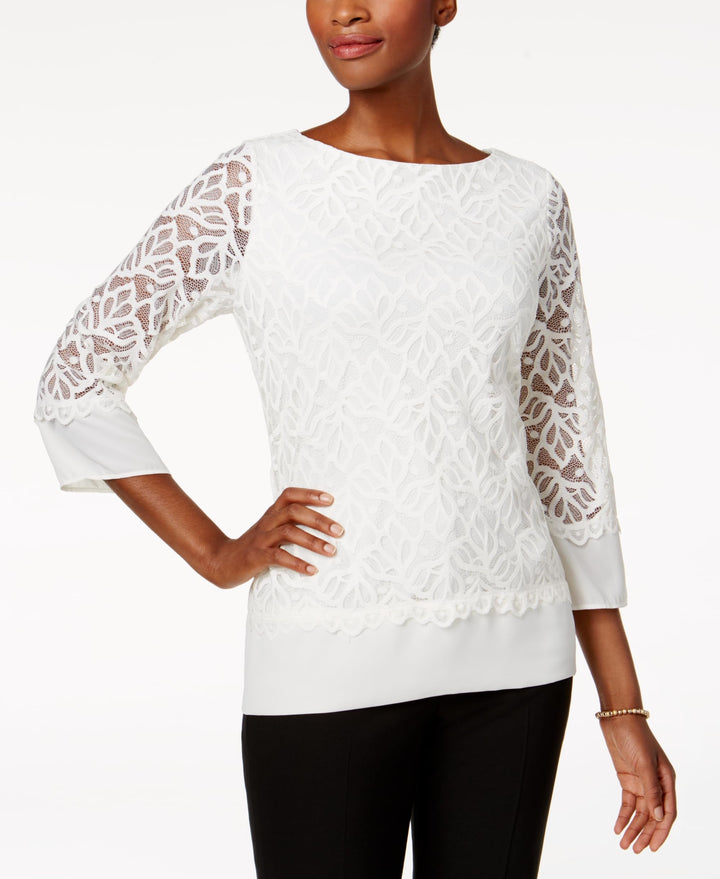 Charter Club Lace Top