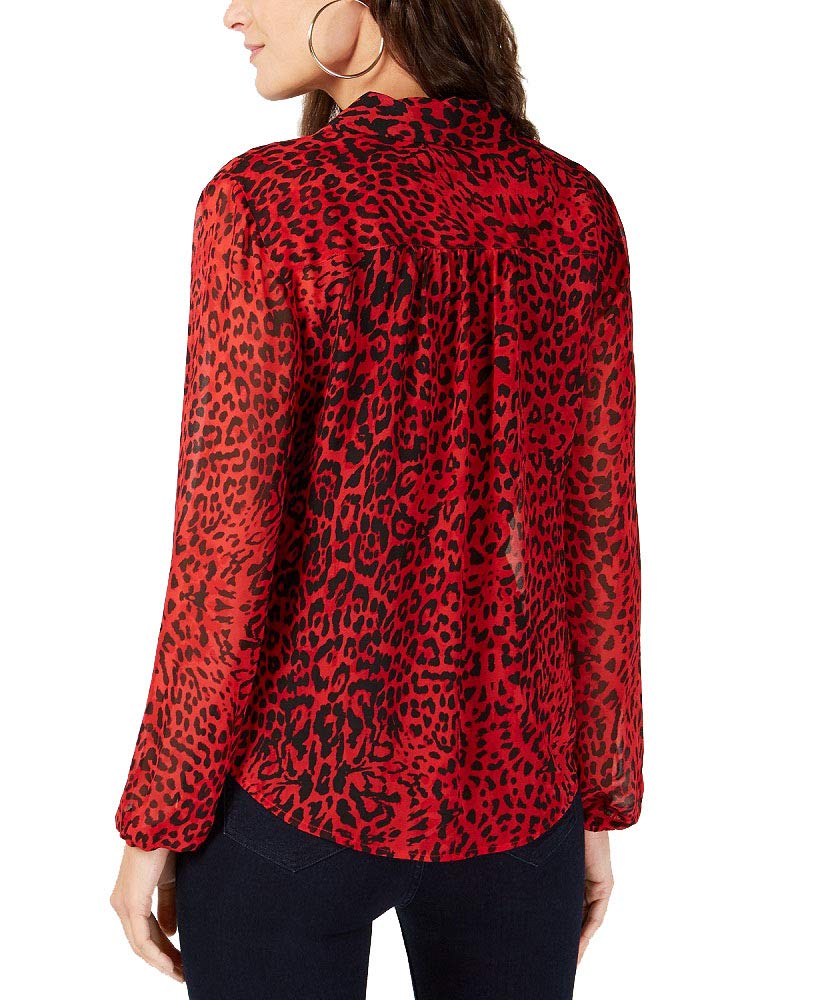 Petite Printed Blouse