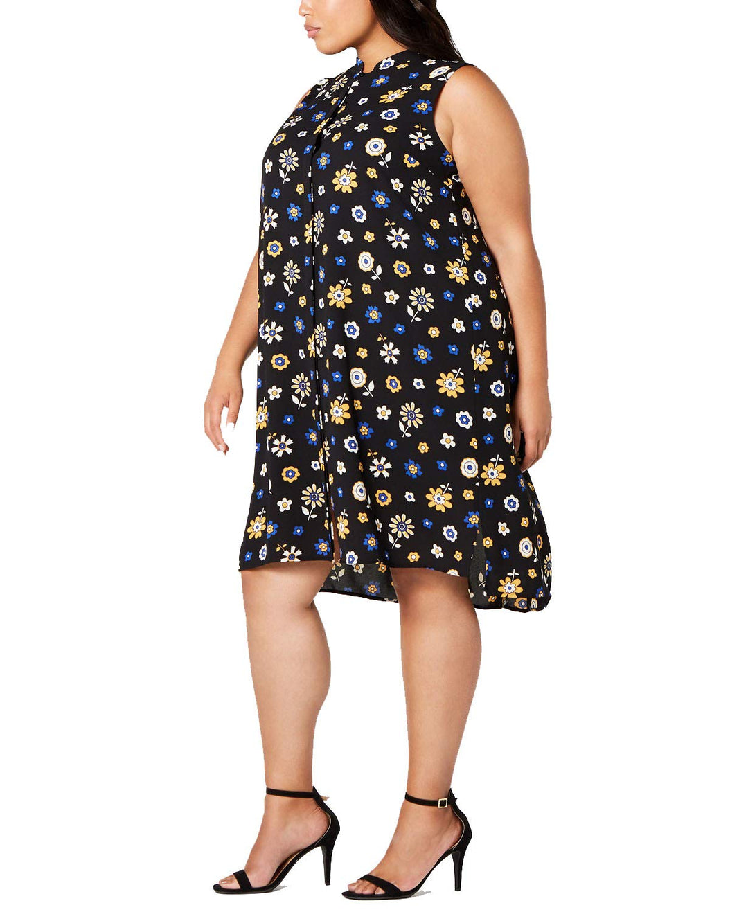 Anne Klein Plus Size Printed Trapeze Dress